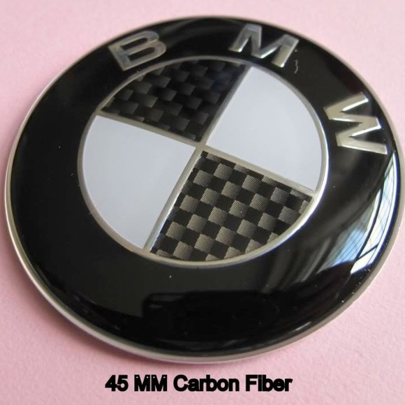 Bmw Accessories Bmw Carbon Fiber Steering Wheel Emblem Poshmark